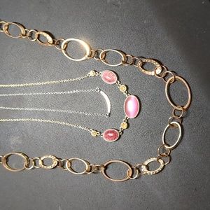 3 necklaces